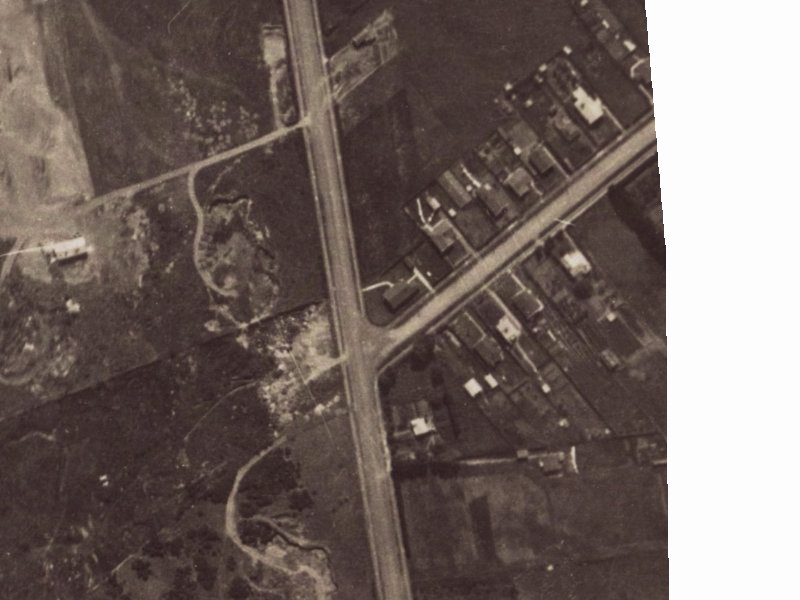 1 Conway Street from the air, 1925-1929