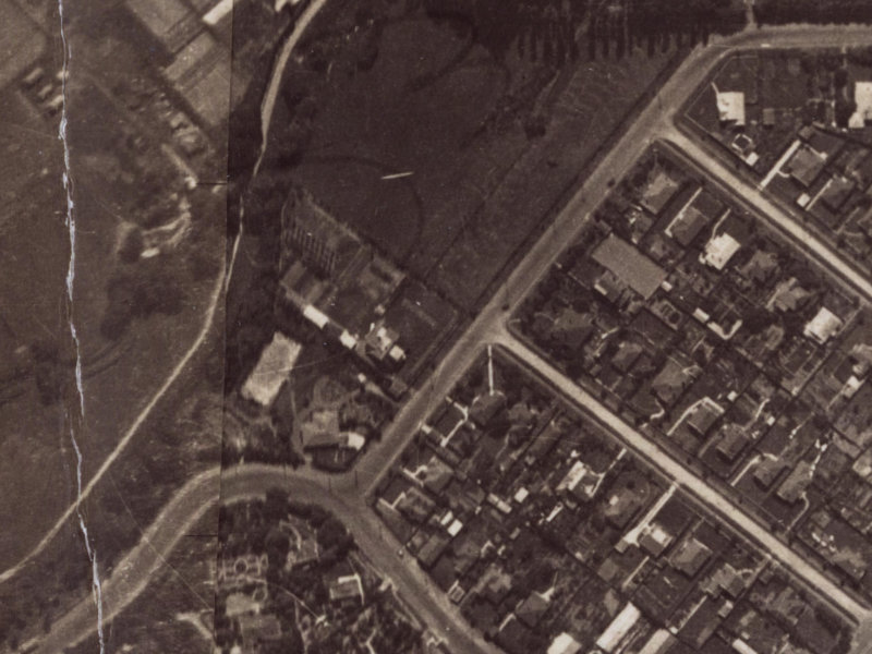 38 Thorrington Road from the air, 1925-1929