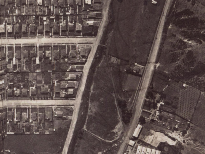 12 Palatine Terrace from the air, 1925-1929