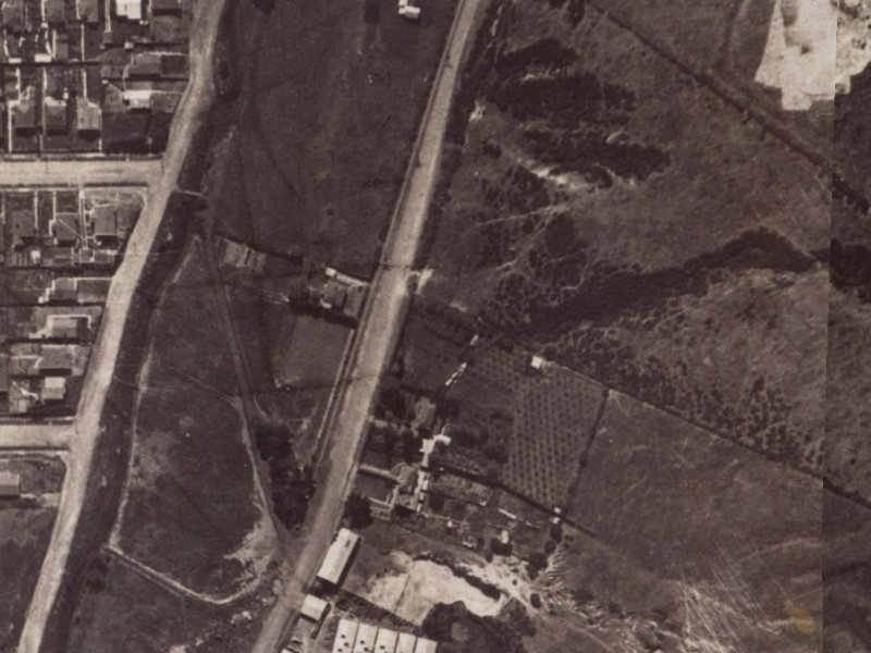 120 Centaurus Road from the air, 1925-1929