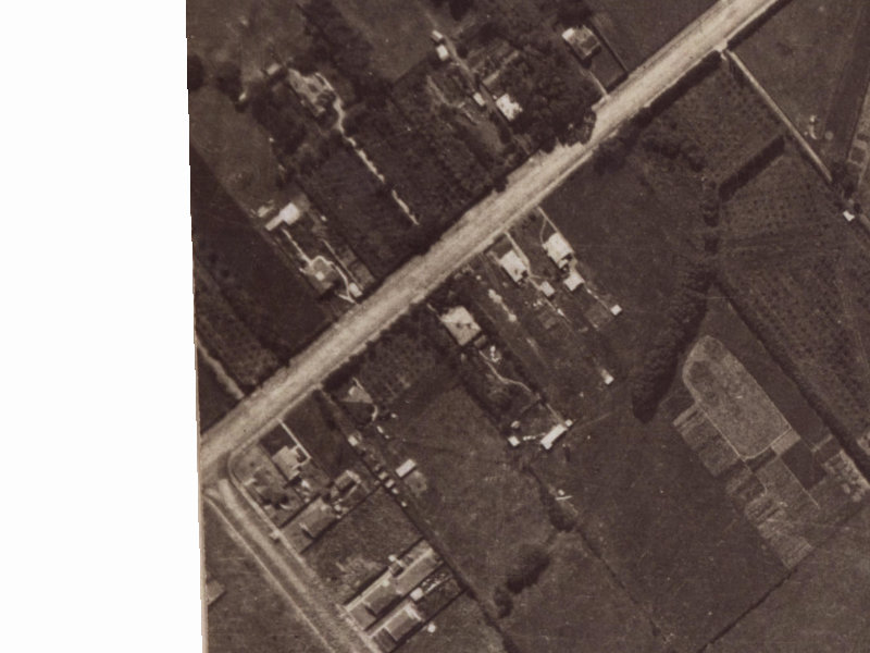 134 Rose Street from the air, 1925-1929
