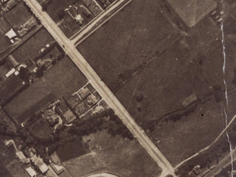 2 Darley Street from the air, 1925-1929