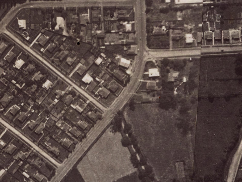 21 Colombo Street from the air, 1925-1929