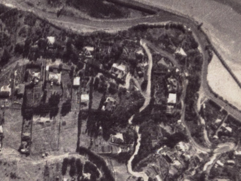 1 Kinsey Terrace from the air, 1925-1929