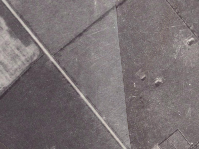105E Rowley Avenue from the air, 1925-1929