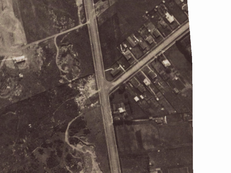2 Conway Street from the air, 1925-1929