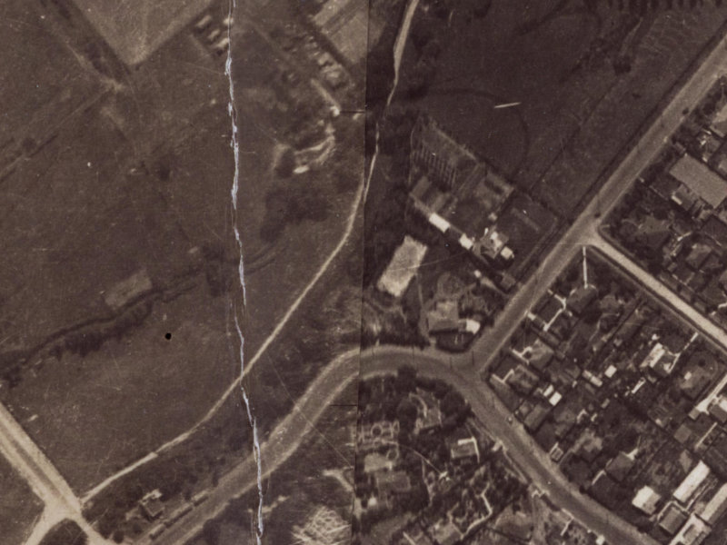 244 Ashgrove Terrace from the air, 1925-1929