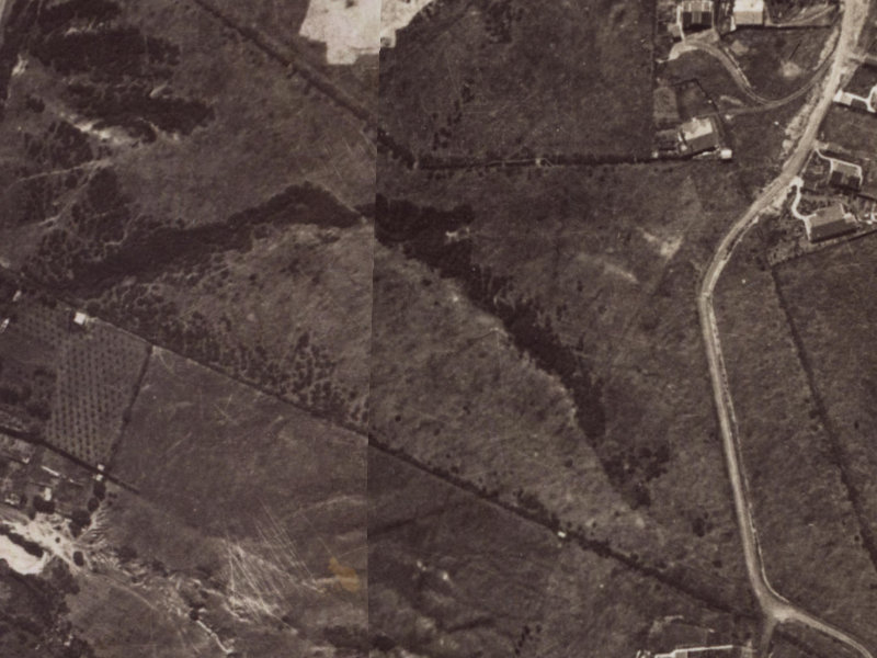 60 Parklands Drive from the air, 1925-1929