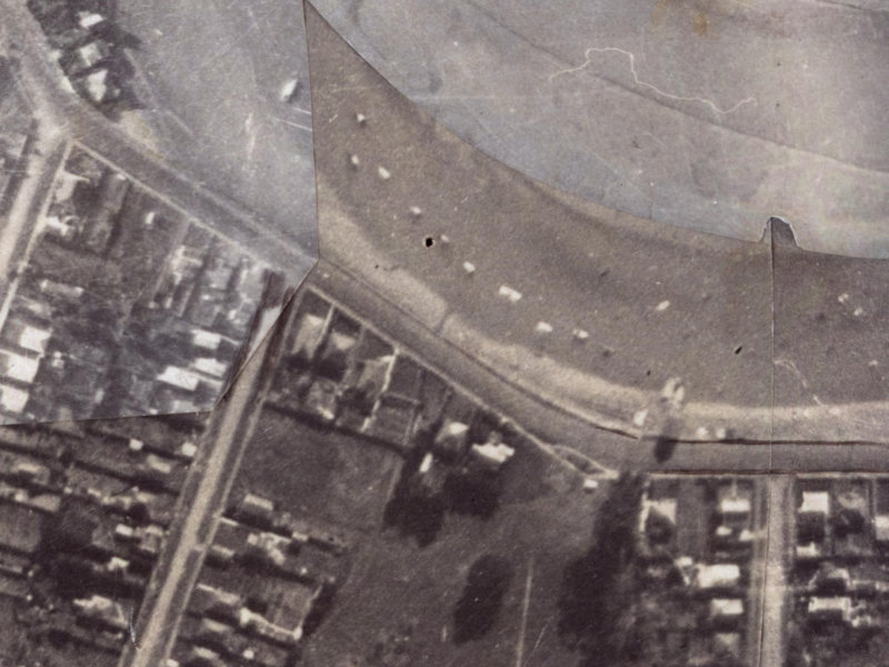 169-237 Main Road from the air, 1925-1929