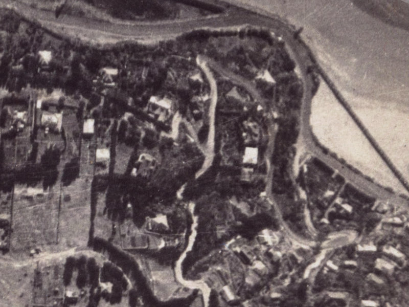 51 Clifton Terrace from the air, 1925-1929