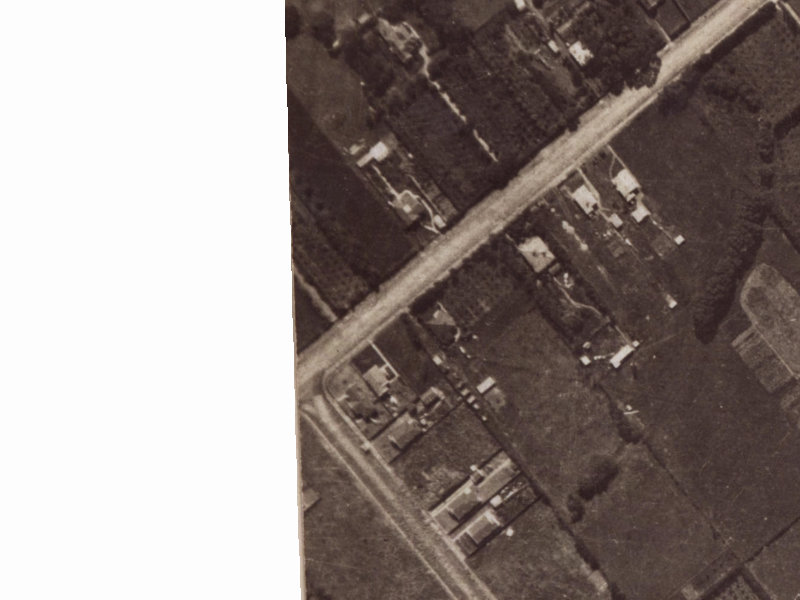 124 Rose Street from the air, 1925-1929