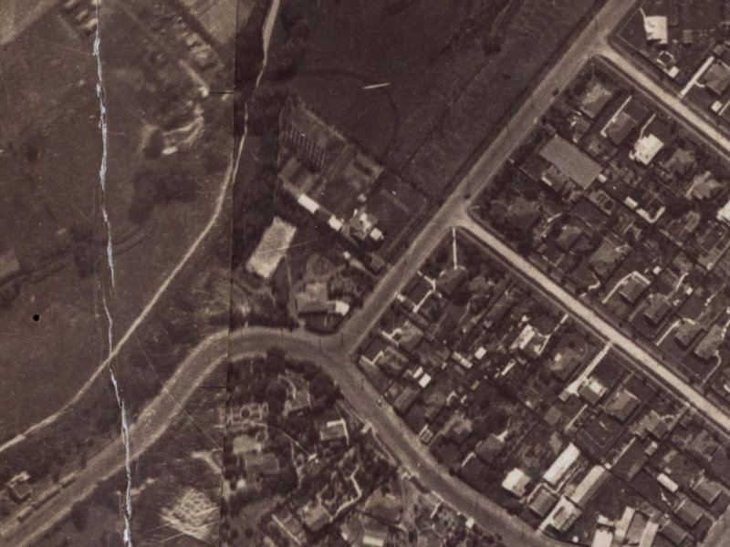 42 Thorrington Road from the air, 1925-1929