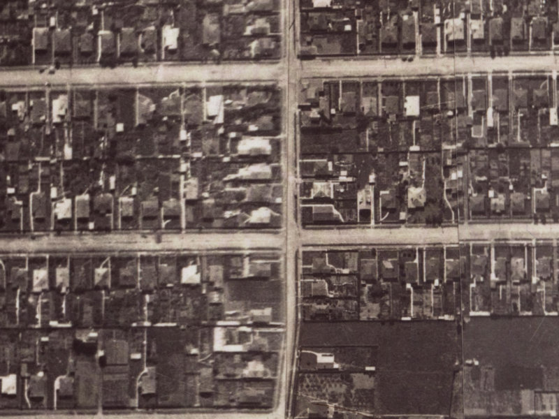 99 Birdwood Avenue from the air, 1925-1929