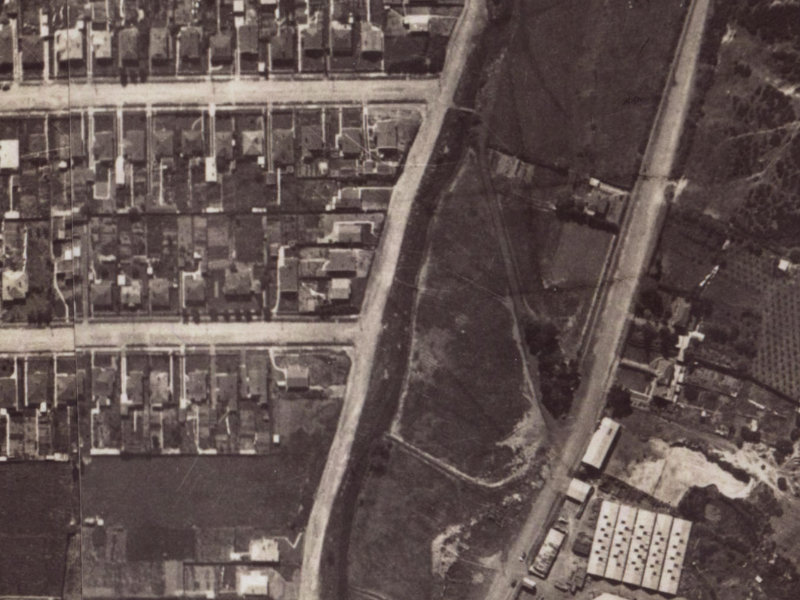 114 Eastern Terrace from the air, 1925-1929