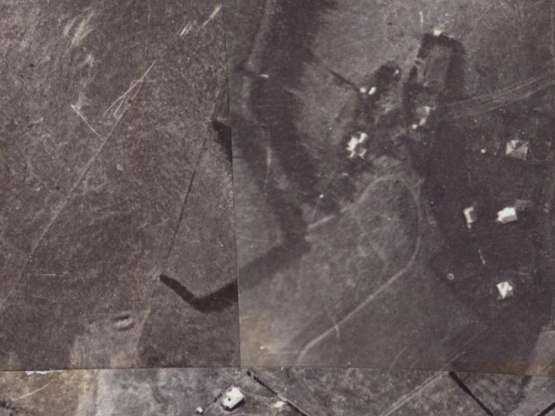 136 Major Hornbrook Road from the air, 1925-1929