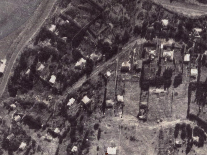 Kinsey Terrace from the air, 1925-1929