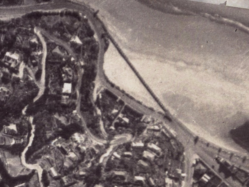 Clifton Bay from the air, 1925-1929