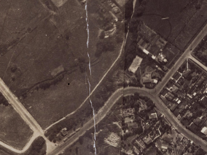 239 Ashgrove Terrace from the air, 1925-1929