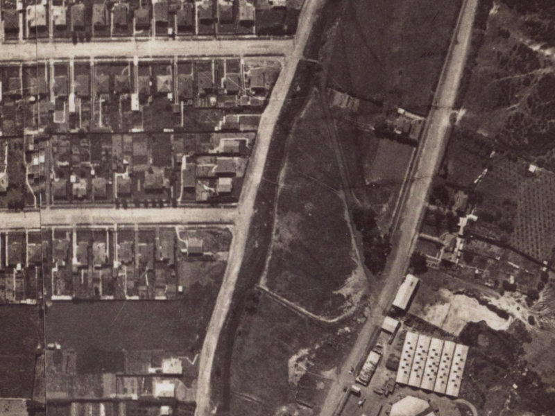 8A Palatine Terrace from the air, 1925-1929