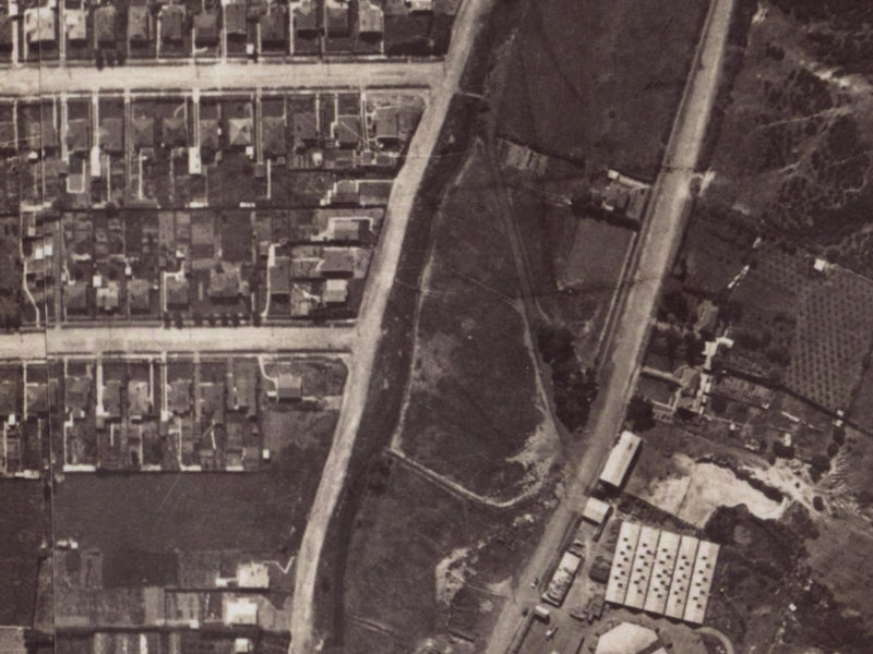 10 Palatine Terrace from the air, 1925-1929