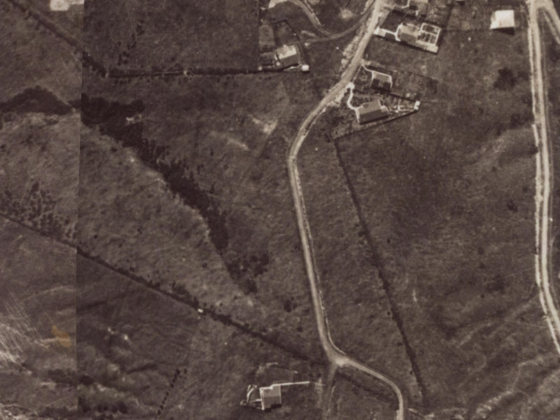 30D Huntsbury Avenue from the air, 1925-1929