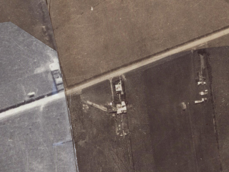 124 Sparks Road from the air, 1925-1929
