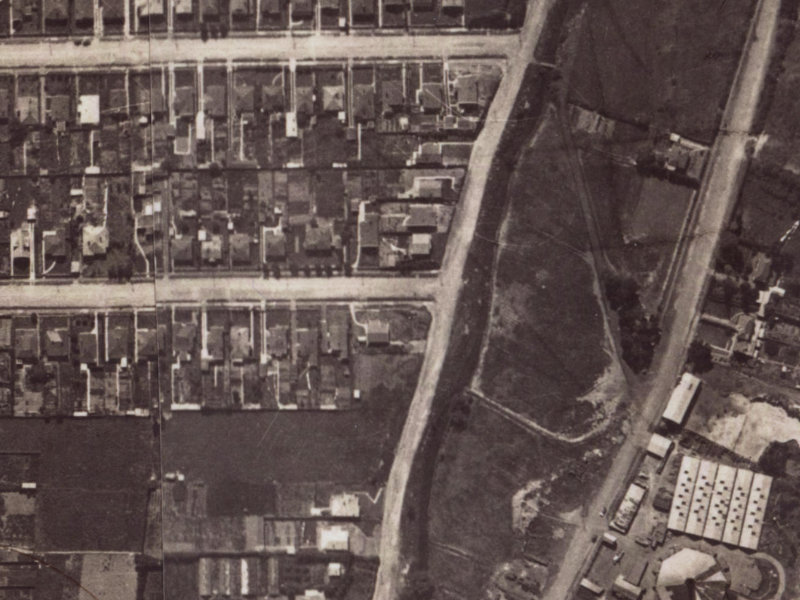Eastern Terrace from the air, 1925-1929