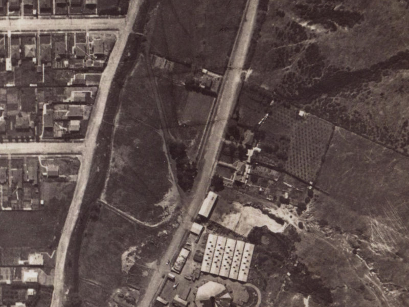 107 Centaurus Road from the air, 1925-1929