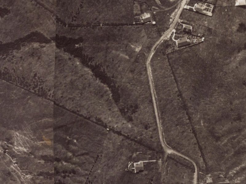 30C Huntsbury Avenue from the air, 1925-1929