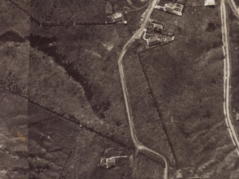 30F Huntsbury Avenue from the air, 1925-1929