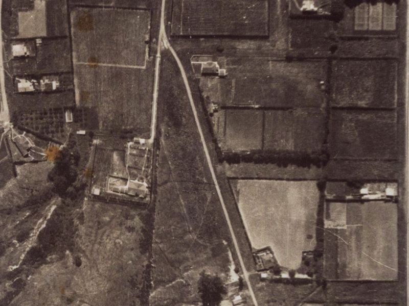 34 Albert Terrace from the air, 1925-1929