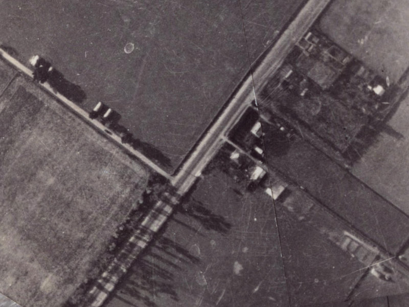 195 Halswell Road from the air, 1925-1929