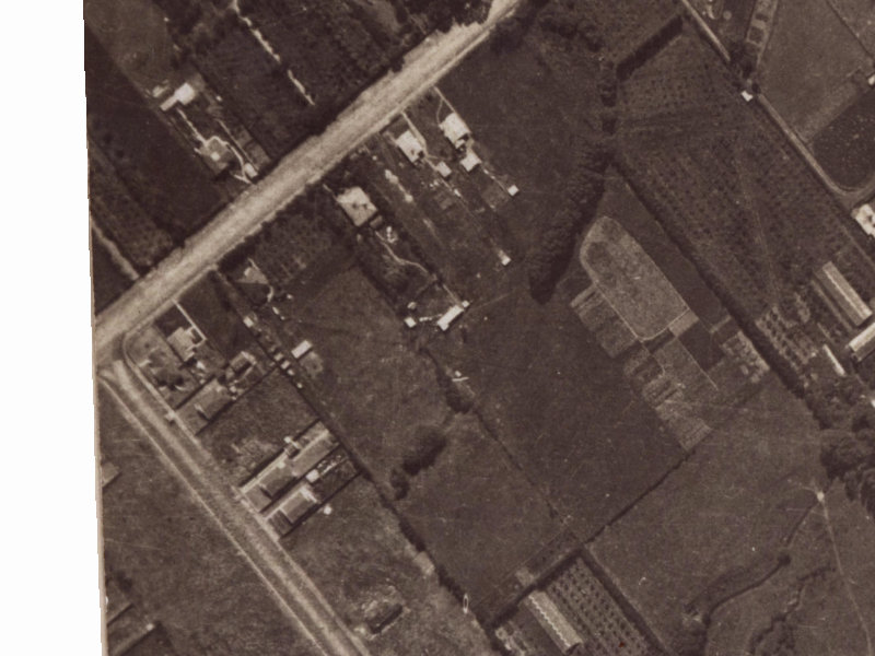 134C Rose Street from the air, 1925-1929
