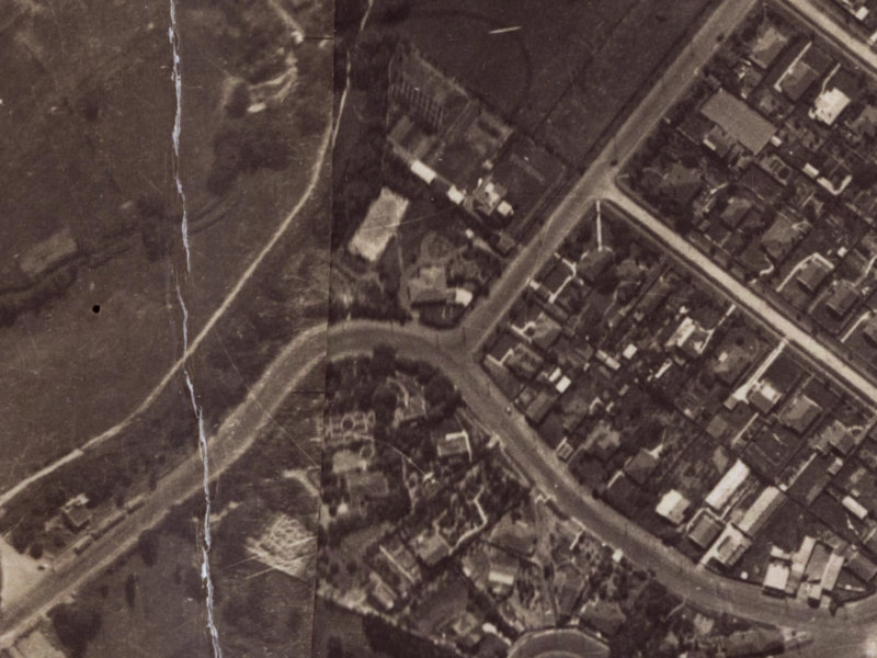 46 Thorrington Road from the air, 1925-1929