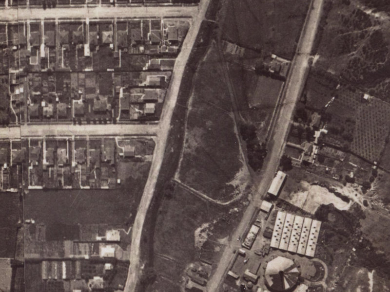 6 Palatine Terrace from the air, 1925-1929