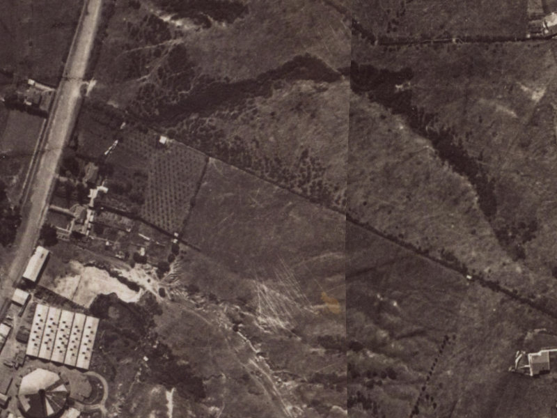 8 Morven Terrace from the air, 1925-1929