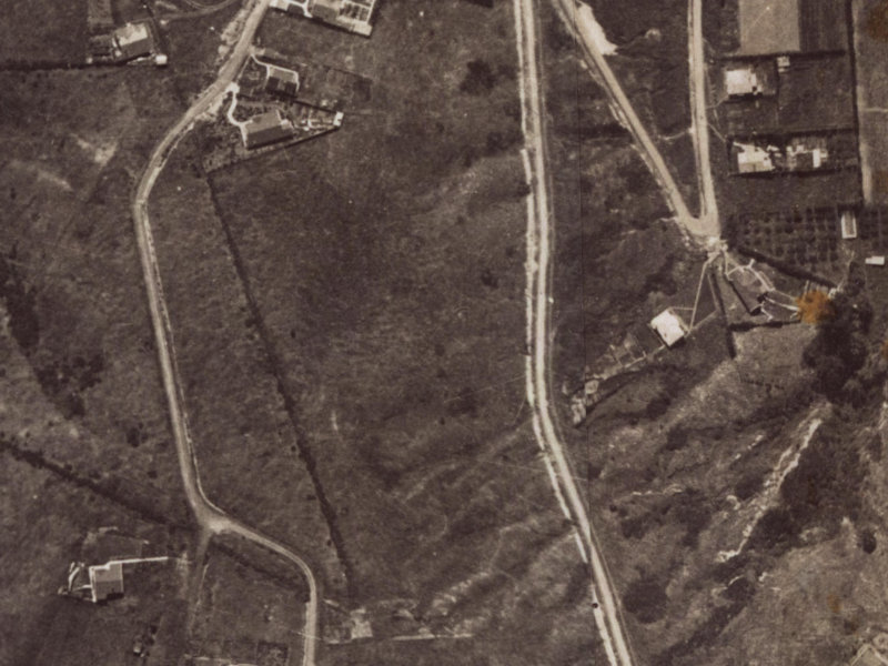 14 Millhill Lane from the air, 1925-1929