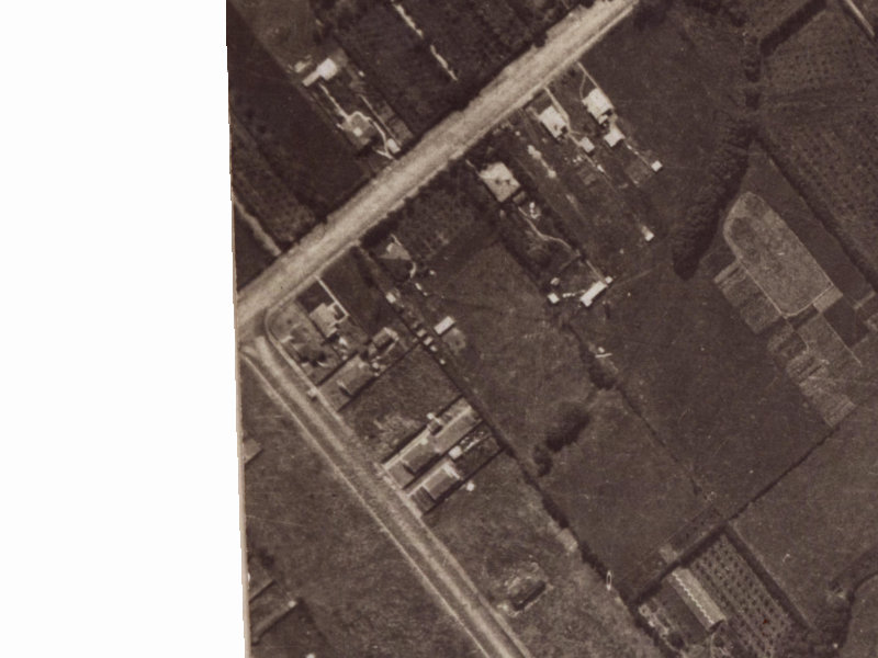 122 Rose Street from the air, 1925-1929