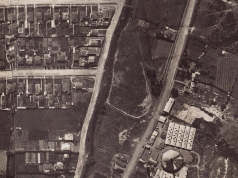 4 Palatine Terrace from the air, 1925-1929