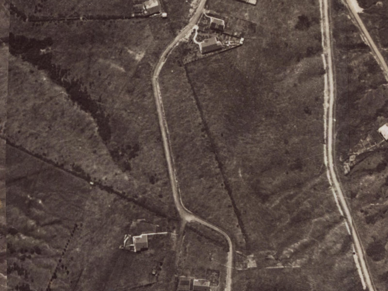 4 Millhill Lane from the air, 1925-1929