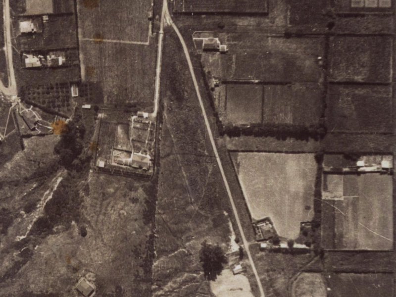 36 Albert Terrace from the air, 1925-1929