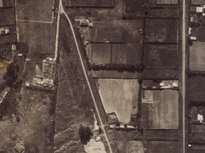 39 Albert Terrace from the air, 1925-1929