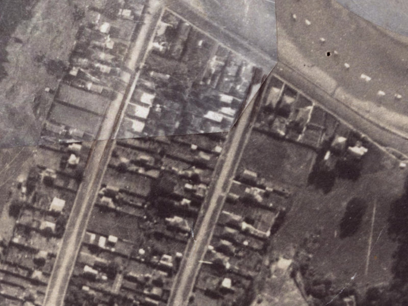12 Bay View Road from the air, 1925-1929