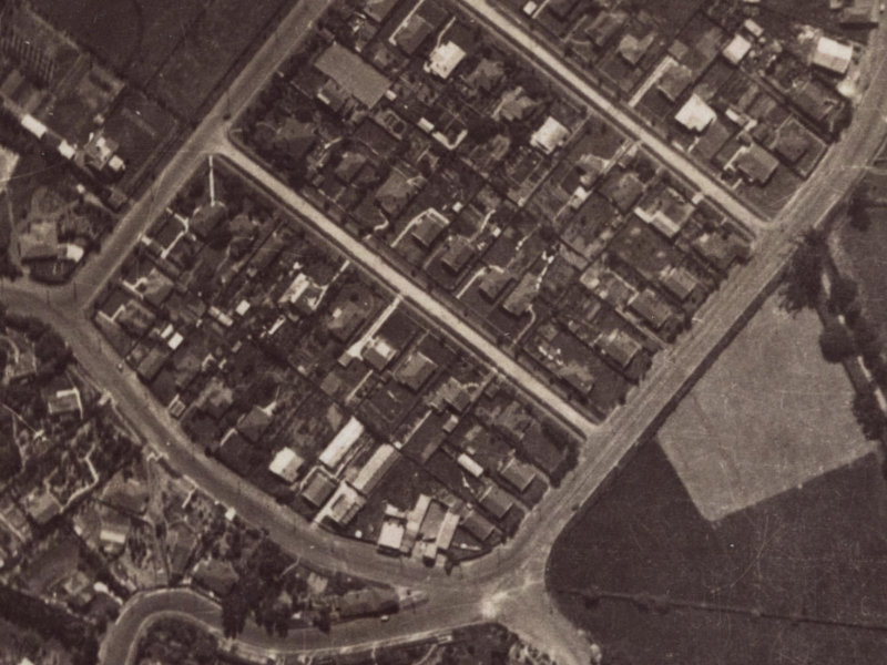 3A Woodbridge Road from the air, 1925-1929