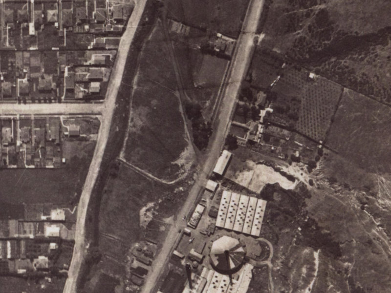 2 Palatine Terrace from the air, 1925-1929
