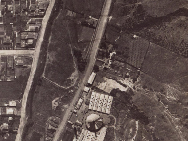 15 Sepia Lane from the air, 1925-1929