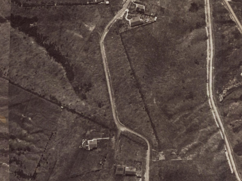 31 Huntsbury Avenue from the air, 1925-1929