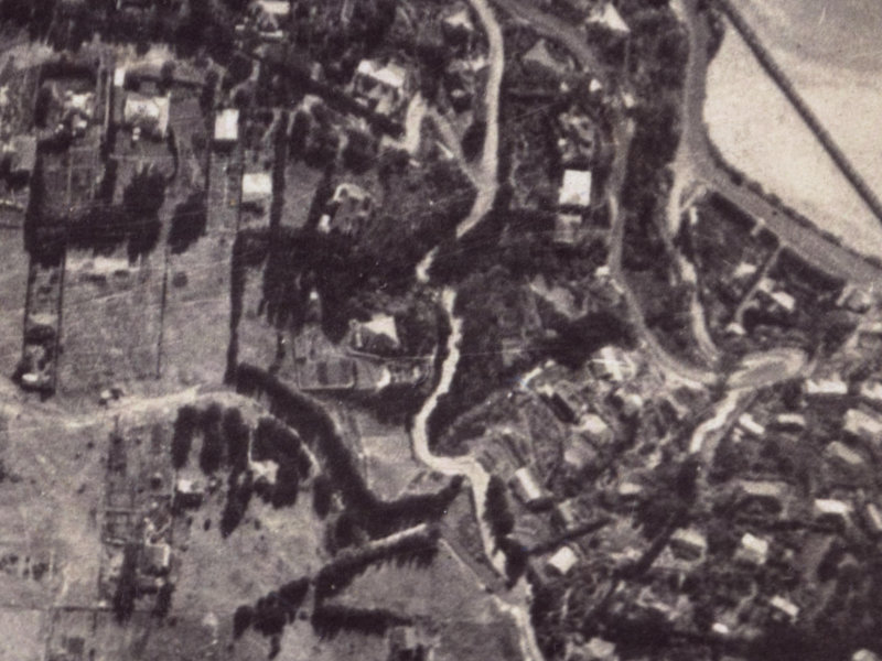55 Clifton Terrace from the air, 1925-1929