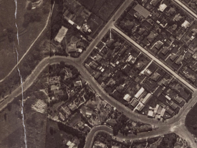 24 Cashmere Road from the air, 1925-1929