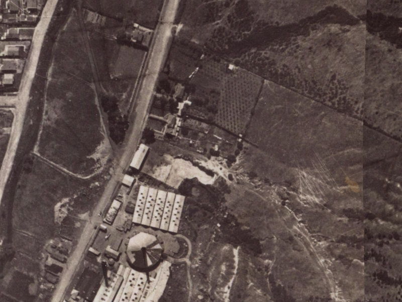 3 Sepia Lane from the air, 1925-1929